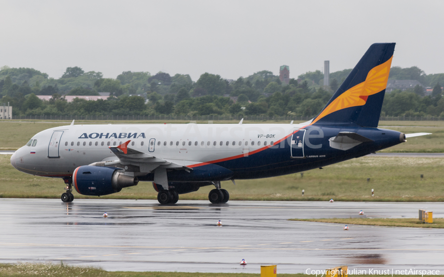 Donavia Airbus A319-111 (VP-BQK) | Photo 110094