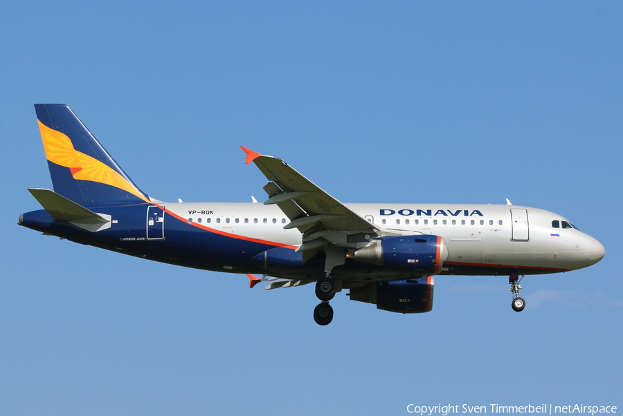 Donavia Airbus A319-111 (VP-BQK) | Photo 116408