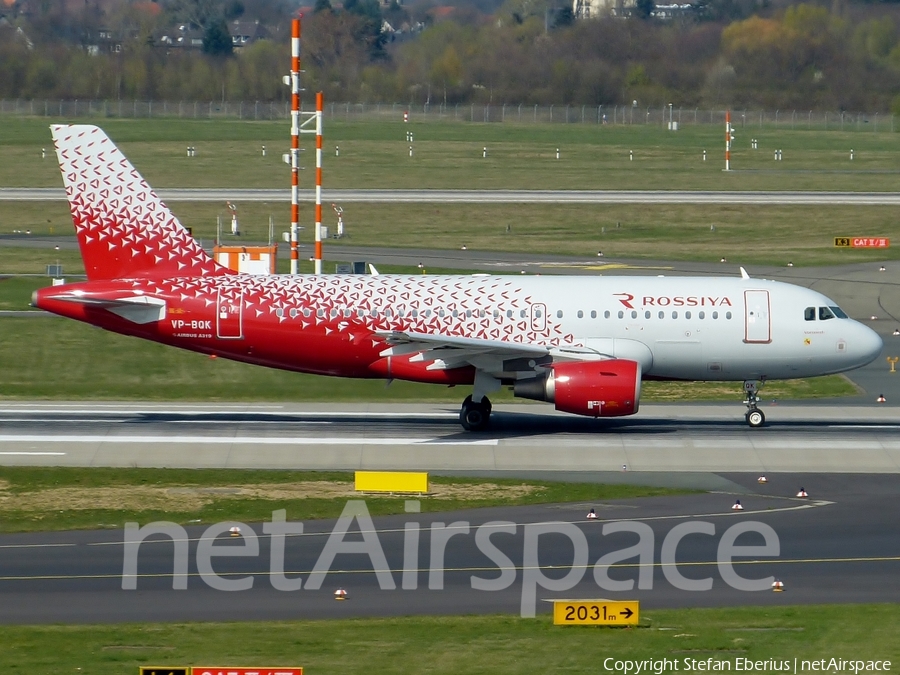 Rossiya - Russian Airlines Airbus A319-111 (VP-BQK) | Photo 152188