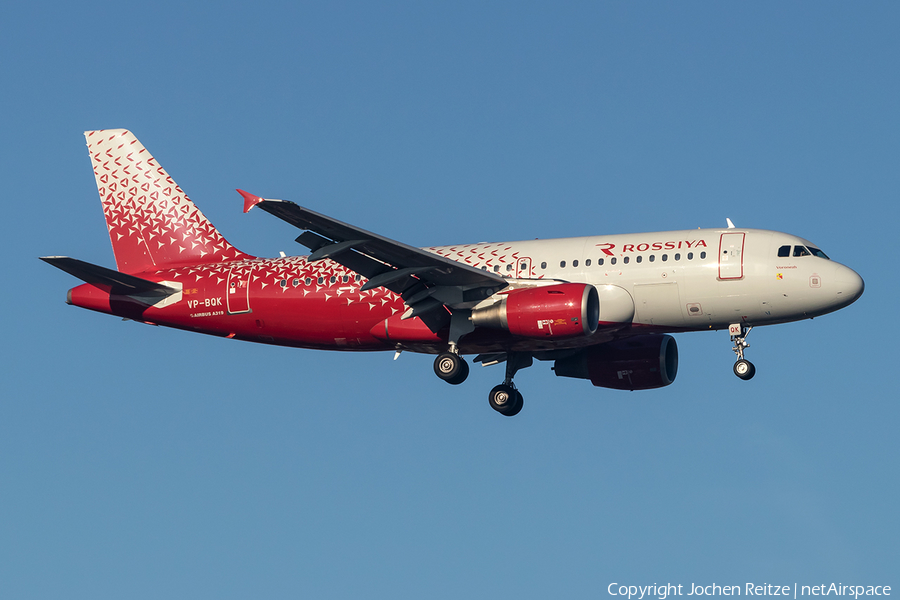 Rossiya - Russian Airlines Airbus A319-111 (VP-BQK) | Photo 283729