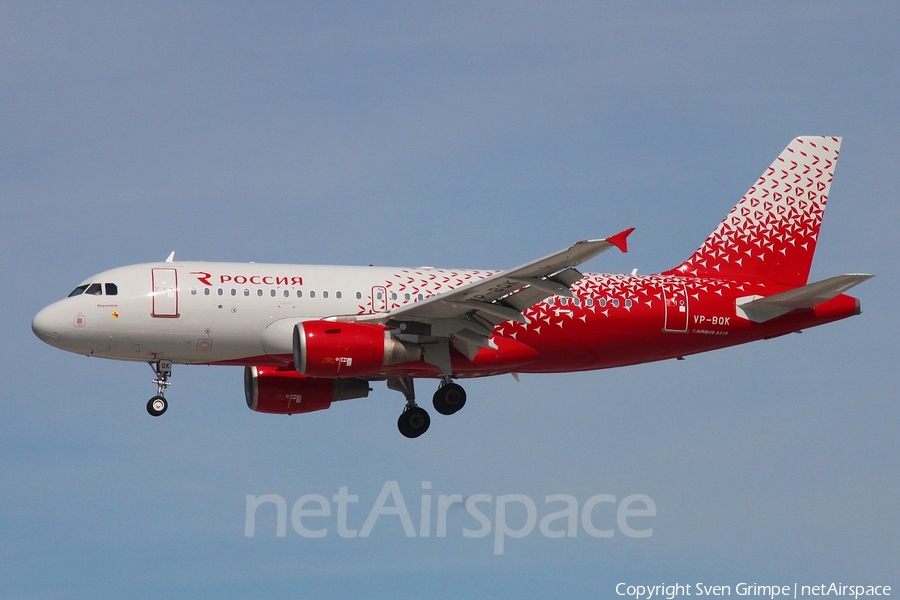 Rossiya - Russian Airlines Airbus A319-111 (VP-BQK) | Photo 170119