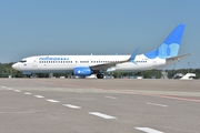 Pobeda Boeing 737-8MC (VP-BQQ) at  Cologne/Bonn, Germany