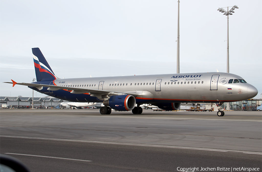 Aeroflot - Russian Airlines Airbus A321-211 (VP-BQR) | Photo 24902