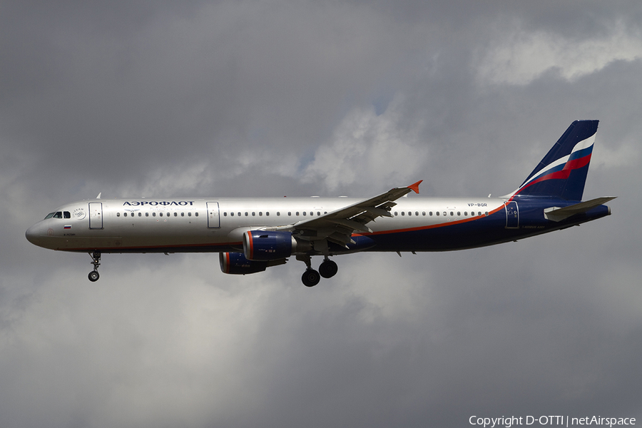 Aeroflot - Russian Airlines Airbus A321-211 (VP-BQR) | Photo 300830