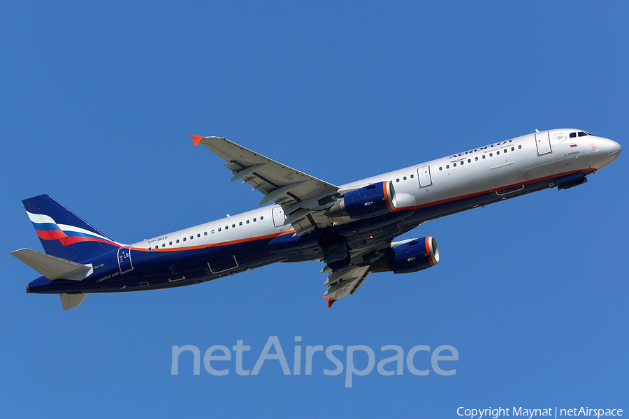 Aeroflot - Russian Airlines Airbus A321-211 (VP-BQS) | Photo 181675