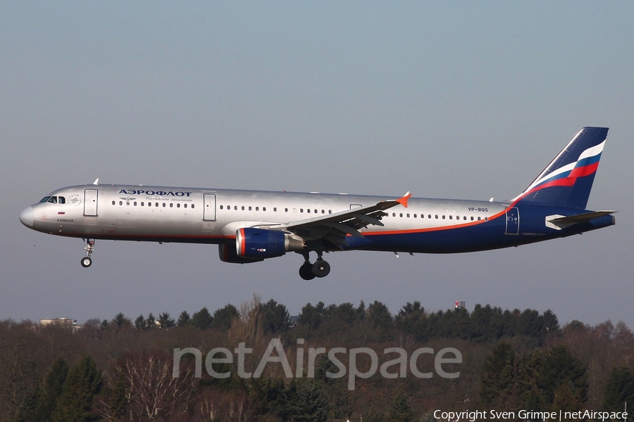 Aeroflot - Russian Airlines Airbus A321-211 (VP-BQS) | Photo 69569