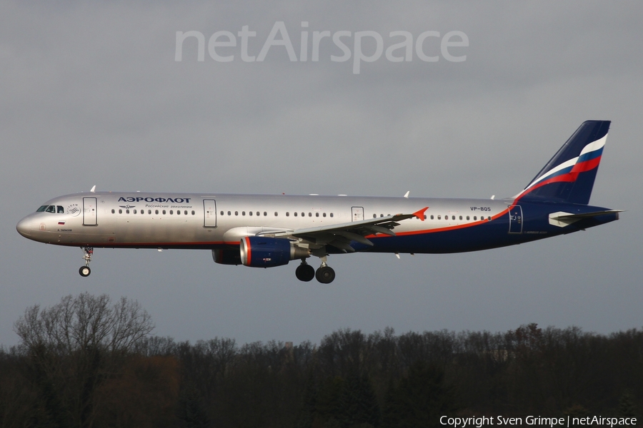 Aeroflot - Russian Airlines Airbus A321-211 (VP-BQS) | Photo 430948