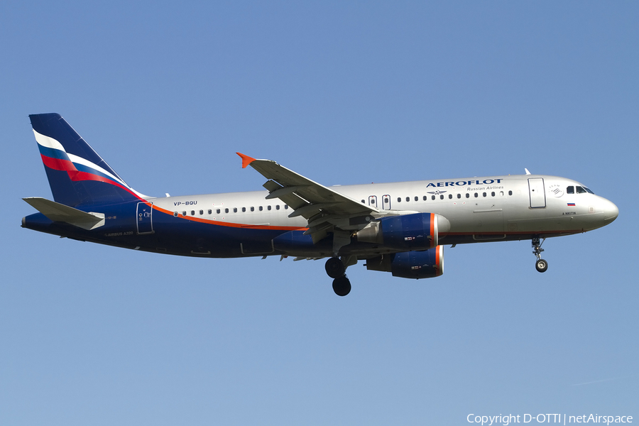 Aeroflot - Russian Airlines Airbus A320-214 (VP-BQU) | Photo 405619