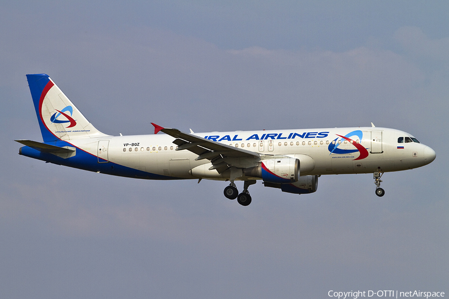 Ural Airlines Airbus A320-211 (VP-BQZ) | Photo 305834