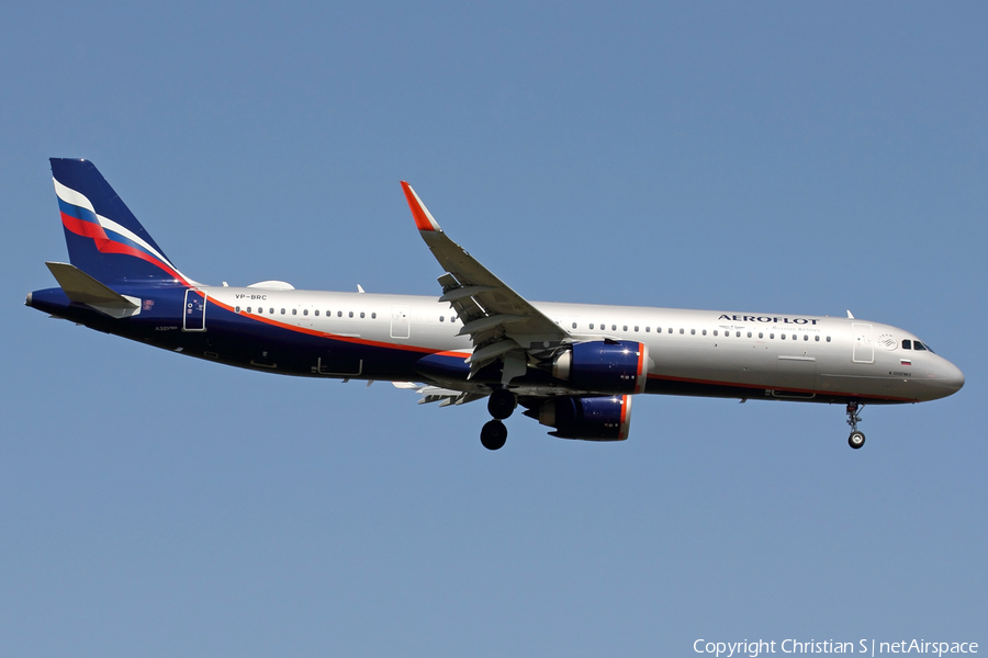 Aeroflot - Russian Airlines Airbus A321-251NX (VP-BRC) | Photo 463932