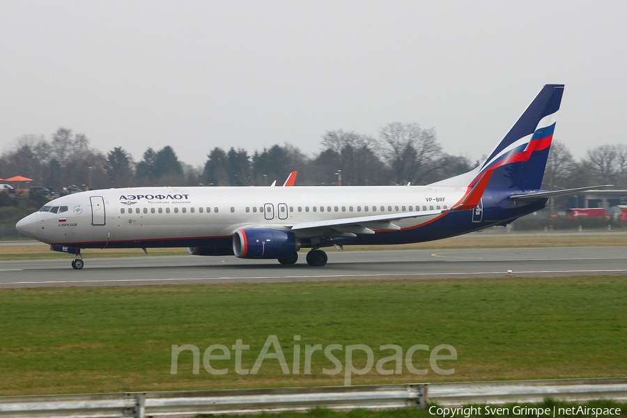 Aeroflot - Russian Airlines Boeing 737-8LJ (VP-BRF) | Photo 44184