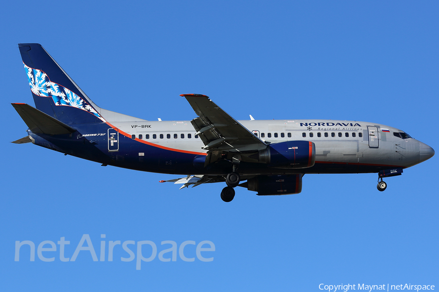 Nordavia Boeing 737-5Y0 (VP-BRK) | Photo 150031