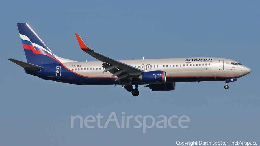 Aeroflot - Russian Airlines Boeing 737-8LJ (VP-BRR) | Photo 215937