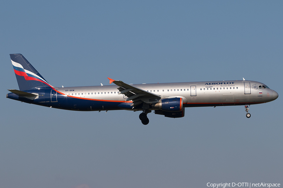 Aeroflot - Russian Airlines Airbus A321-211 (VP-BRW) | Photo 527200