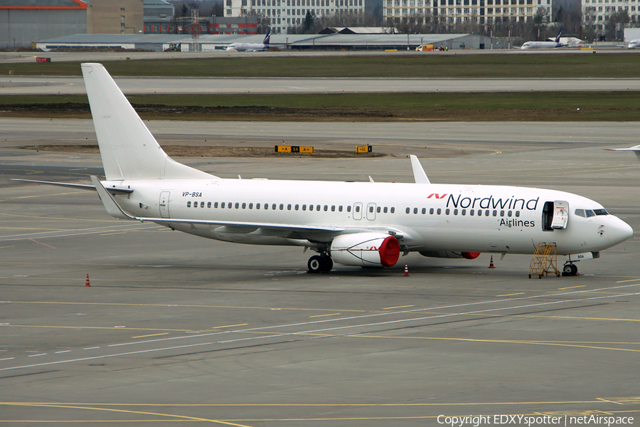 Nordwind Airlines Boeing 737-8ME (VP-BSA) | Photo 345070