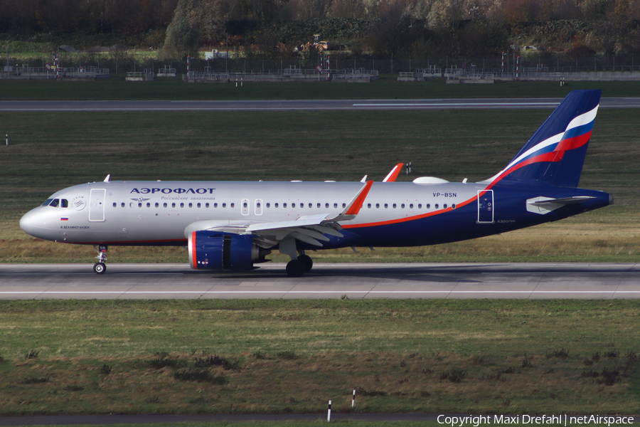 Aeroflot - Russian Airlines Airbus A320-251N (VP-BSN) | Photo 491408