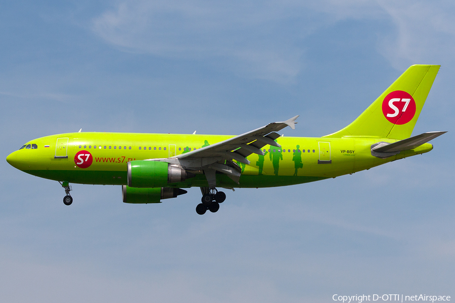 S7 Airlines Airbus A310-204 (VP-BSY) | Photo 201947