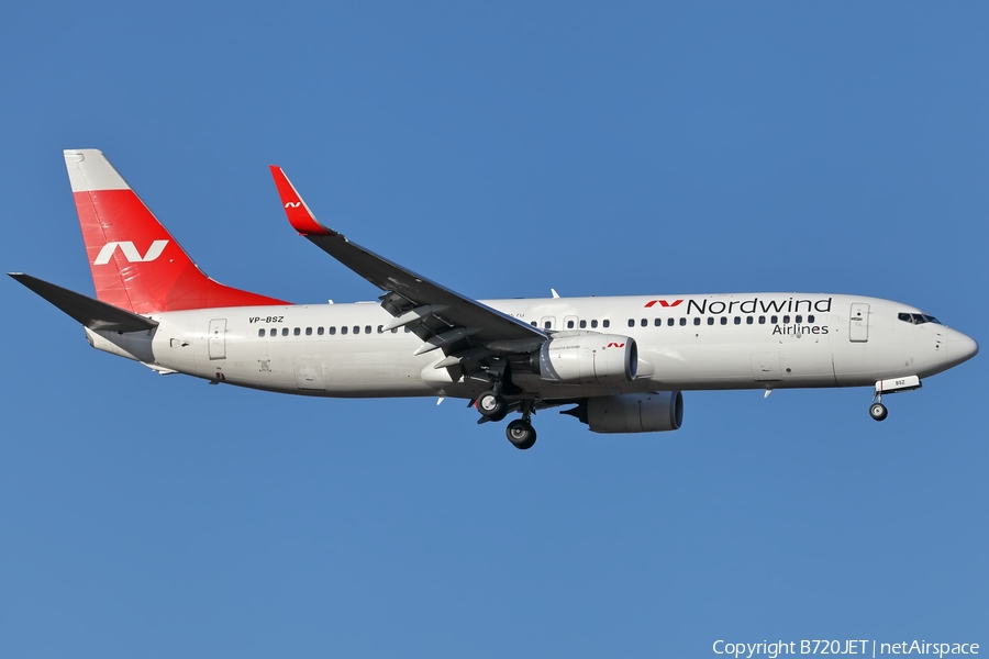 Nordwind Airlines Boeing 737-8ME (VP-BSZ) | Photo 485041