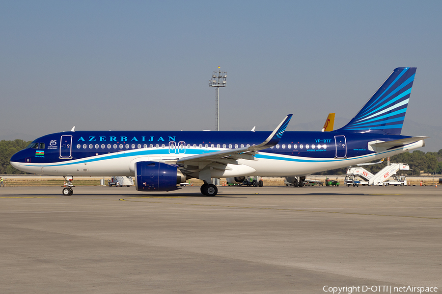 Azerbaijan Airlines Airbus A320-271N (VP-BTF) | Photo 590860