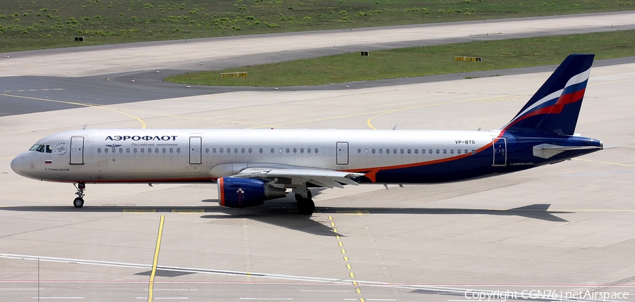 Aeroflot - Russian Airlines Airbus A321-211 (VP-BTG) | Photo 450391