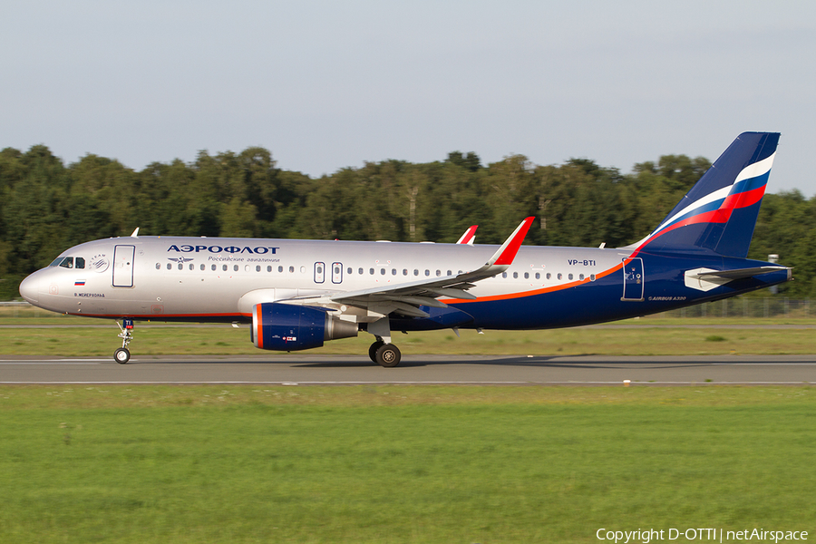 Aeroflot - Russian Airlines Airbus A320-214 (VP-BTI) | Photo 510028