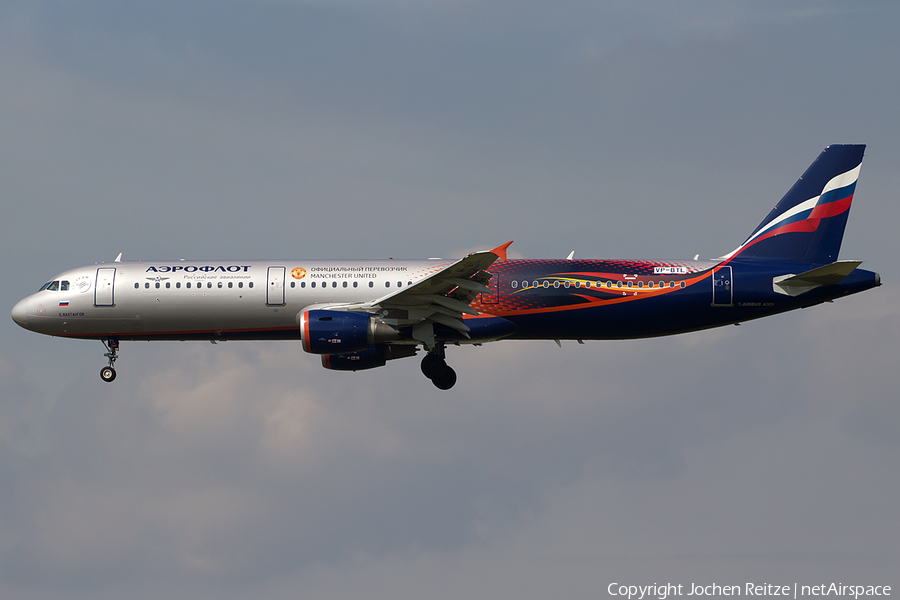 Aeroflot - Russian Airlines Airbus A321-211 (VP-BTL) | Photo 82042