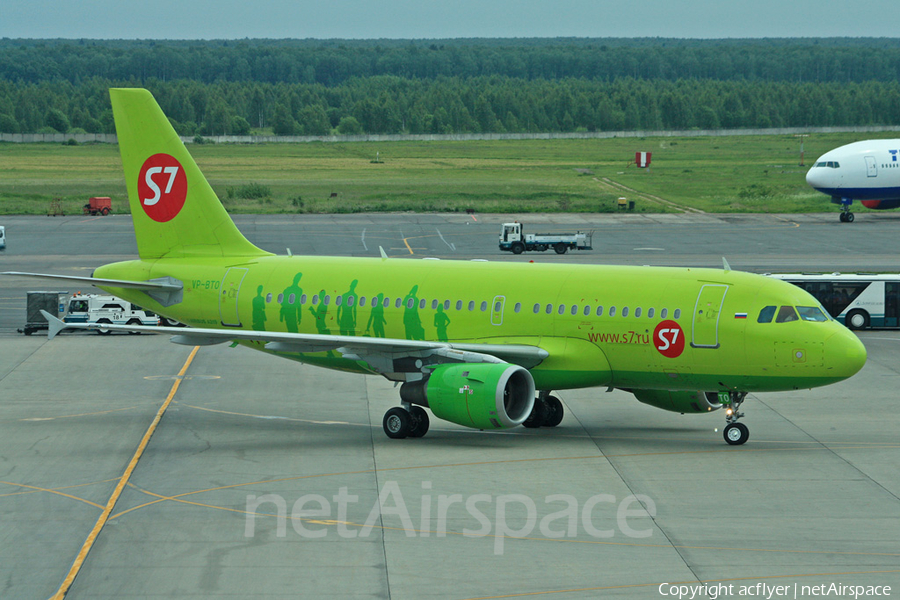 S7 Airlines Airbus A319-114 (VP-BTO) | Photo 191405