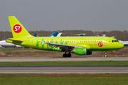 S7 Airlines Airbus A319-114 (VP-BTP) at  Moscow - Domodedovo, Russia