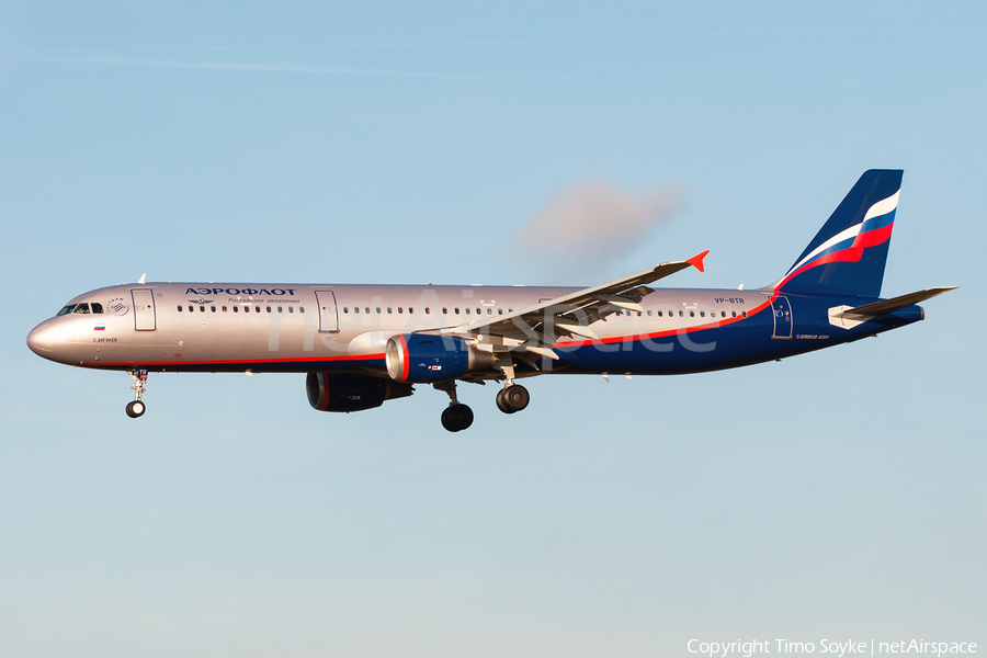 Aeroflot - Russian Airlines Airbus A321-211 (VP-BTR) | Photo 108041