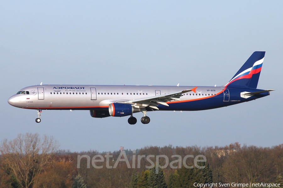 Aeroflot - Russian Airlines Airbus A321-211 (VP-BTR) | Photo 36185