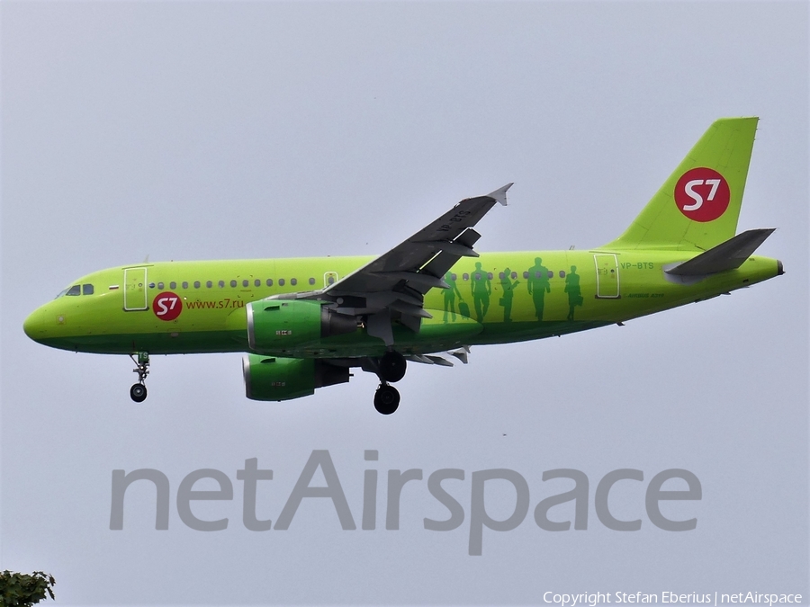 S7 Airlines Airbus A319-114 (VP-BTS) | Photo 256006