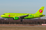 S7 Airlines Airbus A319-114 (VP-BTV) at  Dusseldorf - International, Germany