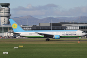 Uzbekistan Airways Boeing 767-3CB(ER) (VP-BUE) at  Christchurch - International, New Zealand