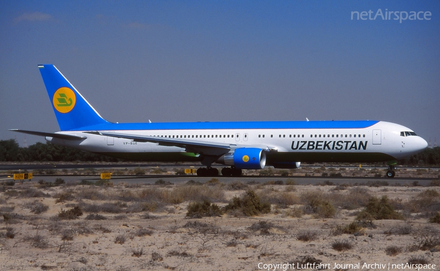 Uzbekistan Airways Boeing 767-3CB(ER) (VP-BUE) | Photo 438014