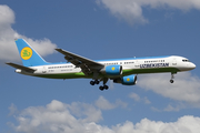 Uzbekistan Airways Boeing 757-231 (VP-BUJ) at  Hamburg - Fuhlsbuettel (Helmut Schmidt), Germany