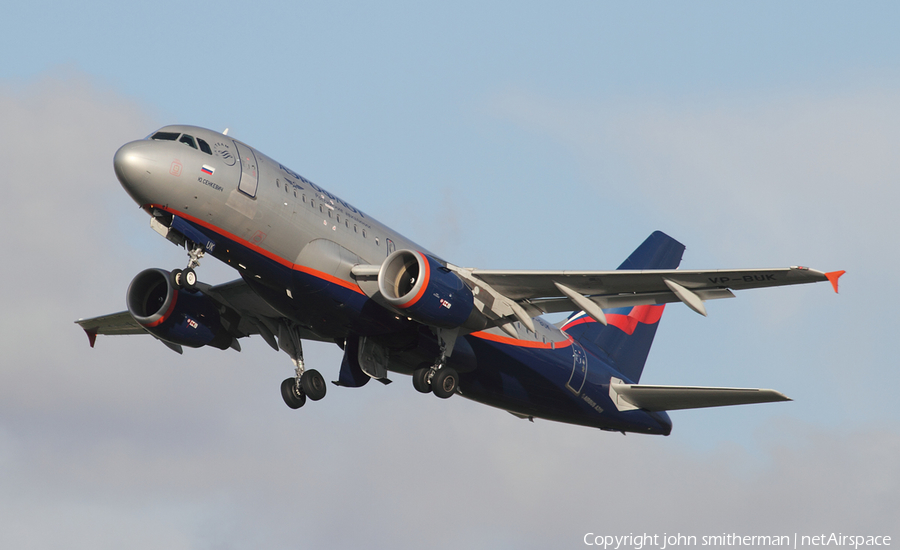 Aeroflot - Russian Airlines Airbus A319-111 (VP-BUK) | Photo 26639