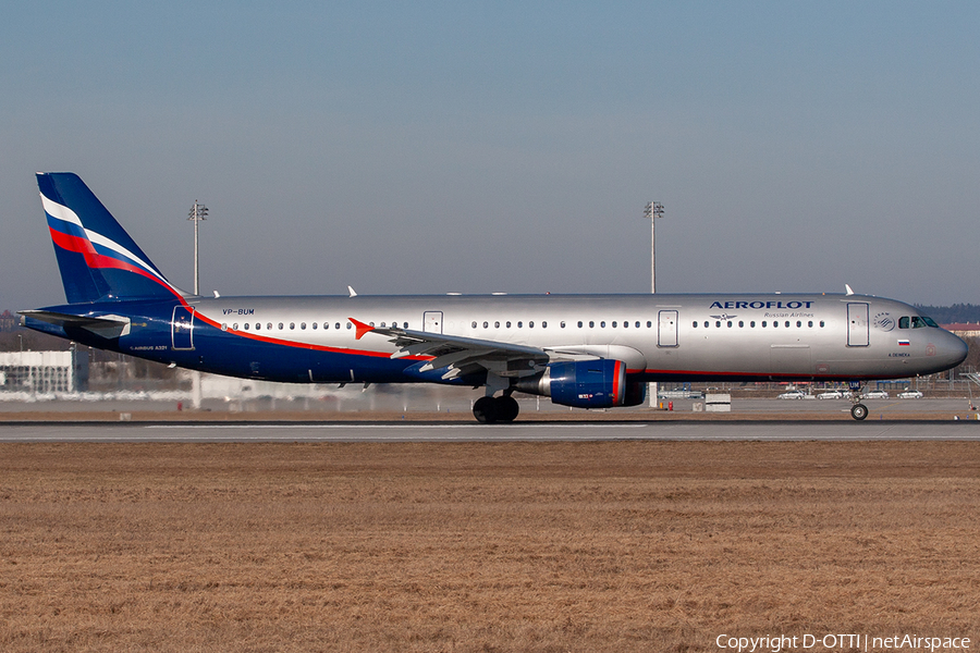 Aeroflot - Russian Airlines Airbus A321-211 (VP-BUM) | Photo 237440