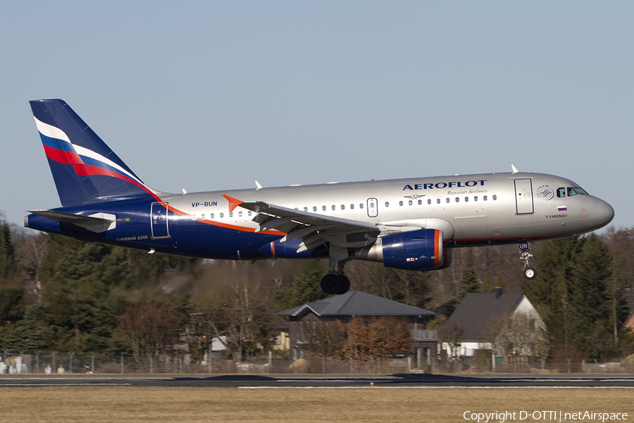 Aeroflot - Russian Airlines Airbus A319-112 (VP-BUN) | Photo 345635