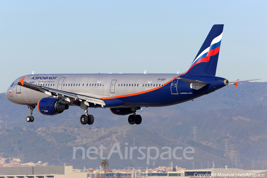 Aeroflot - Russian Airlines Airbus A321-211 (VP-BUP) | Photo 142918