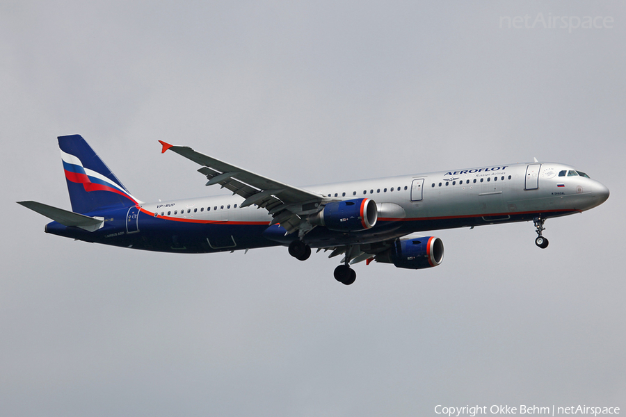 Aeroflot - Russian Airlines Airbus A321-211 (VP-BUP) | Photo 39494