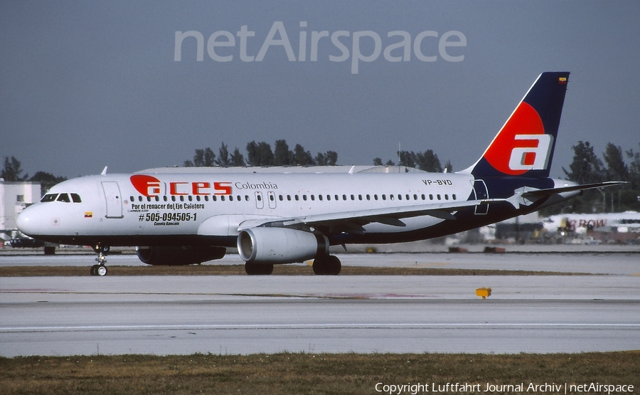 ACES Colombia Airbus A320-233 (VP-BVD) | Photo 409963