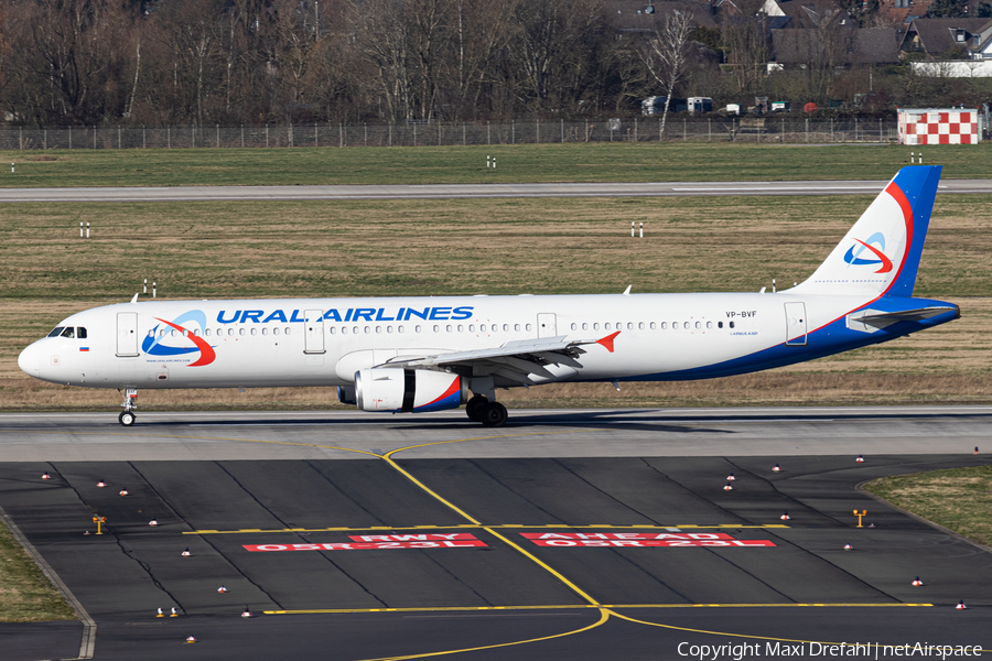 Ural Airlines Airbus A321-231 (VP-BVF) | Photo 494278