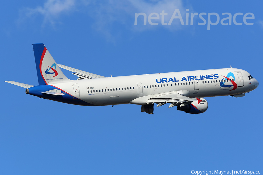 Ural Airlines Airbus A321-211 (VP-BVP) | Photo 150028