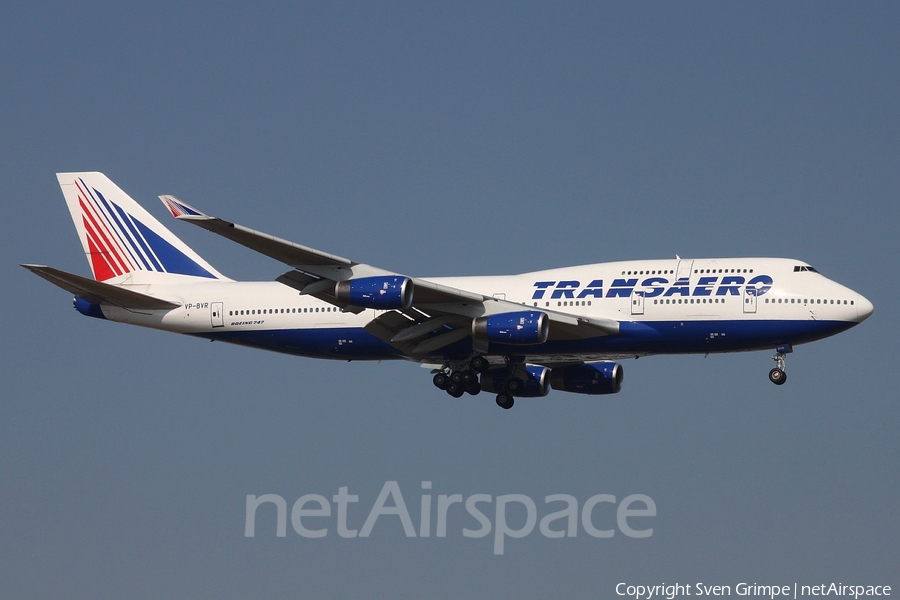 Transaero Airlines Boeing 747-444 (VP-BVR) | Photo 83258
