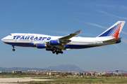 Transaero Airlines Boeing 747-444 (VP-BVR) at  Barcelona - El Prat, Spain
