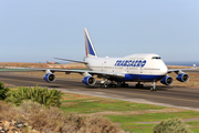 Transaero Airlines Boeing 747-444 (VP-BVR) at  Tenerife Sur - Reina Sofia, Spain