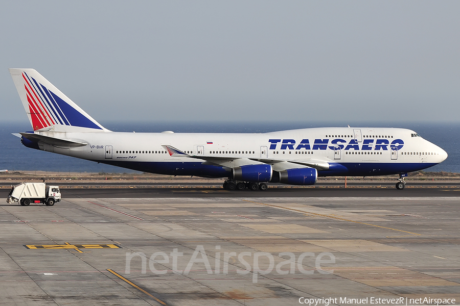 Transaero Airlines Boeing 747-444 (VP-BVR) | Photo 323702