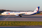 Ural Airlines Airbus A321-231 (VP-BVR) at  Hamburg - Fuhlsbuettel (Helmut Schmidt), Germany