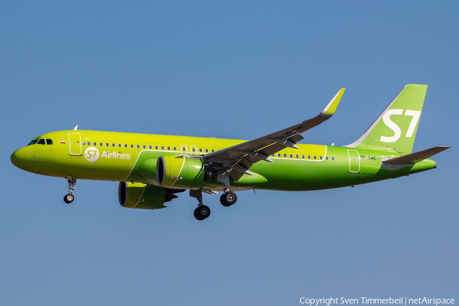 S7 Airlines Airbus A320-271N (VP-BWC) | Photo 467084