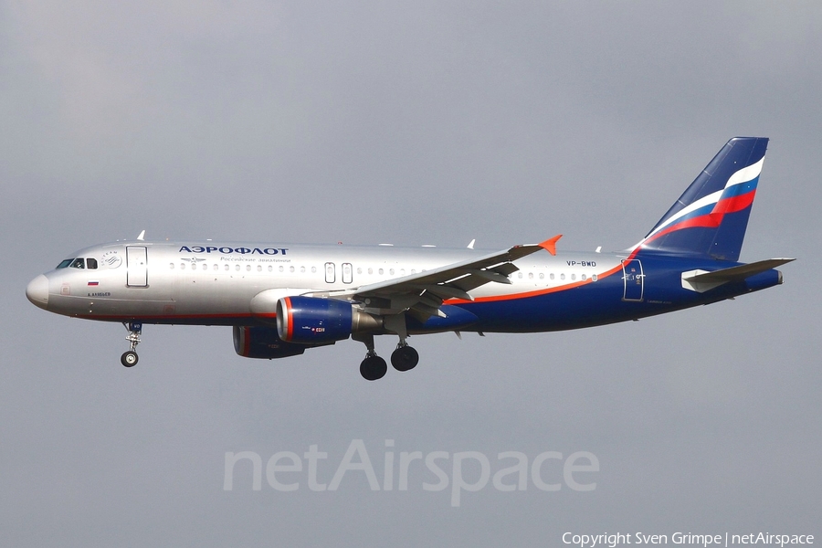 Aeroflot - Russian Airlines Airbus A320-214 (VP-BWD) | Photo 32429